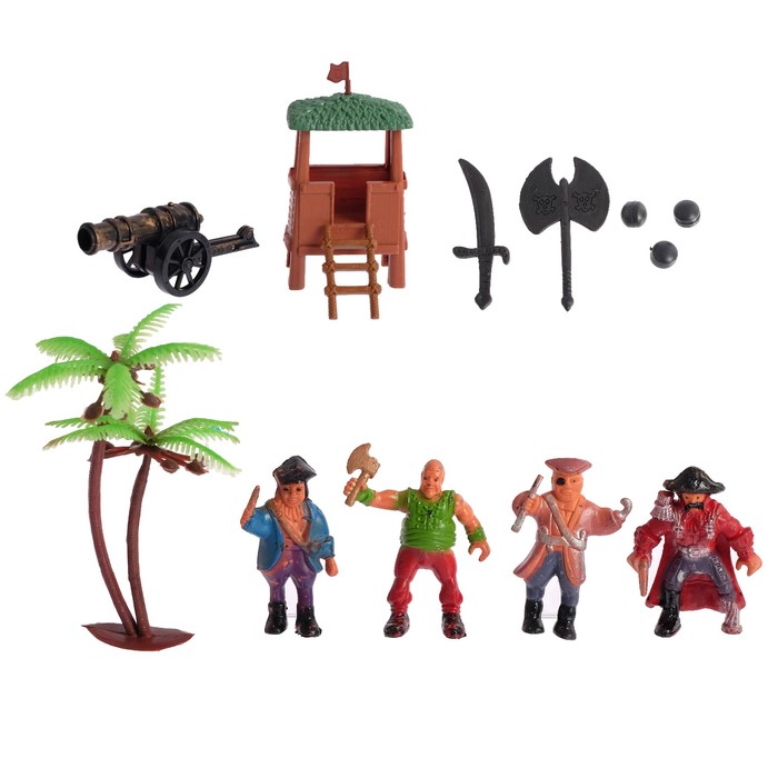 Набор пиратов "Черные паруса", МИКС