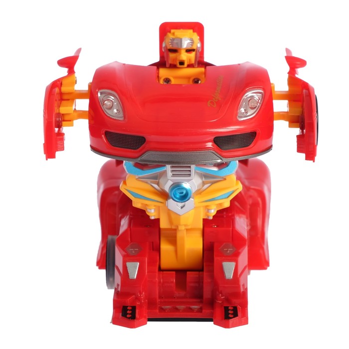 Робот-трансформер радиоуправляемый «Автобот», 2 режима, ездит по стенам, цвета МИКС