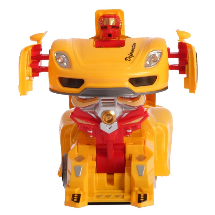 Робот-трансформер радиоуправляемый «Автобот», 2 режима, ездит по стенам, цвета МИКС