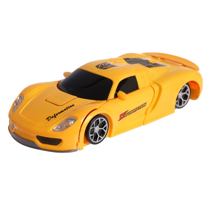 Робот-трансформер радиоуправляемый «Автобот», 2 режима, ездит по стенам, цвета МИКС