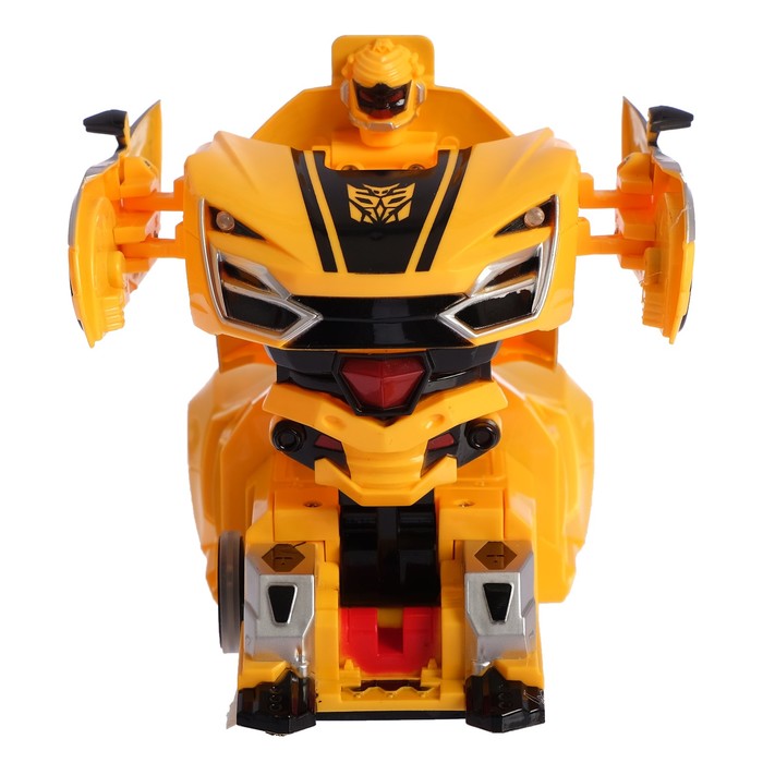 Робот-трансформер радиоуправляемый «Автобот», 2 режима, ездит по стенам, цвета МИКС