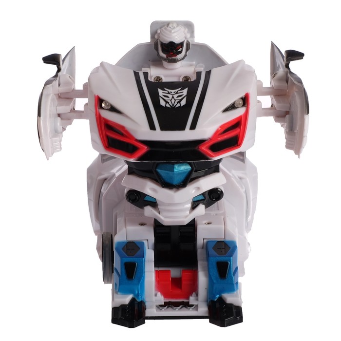 Робот-трансформер радиоуправляемый «Автобот», 2 режима, ездит по стенам, цвета МИКС