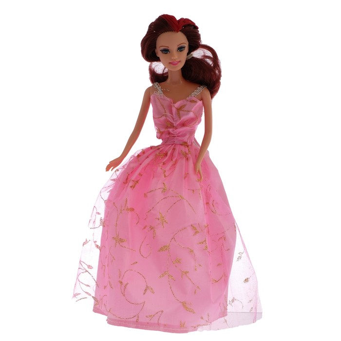 Кукла модель "Линда" в платье, со скрипкой, МИКС