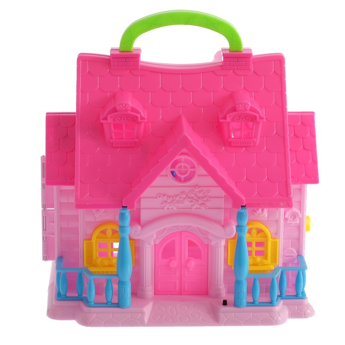 Дом для кукол "Милый дом" с аксессуарами, МИКС