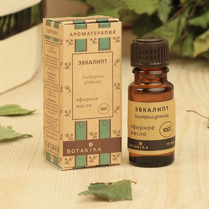 Эфирное масло "Эвкалипт", 100% натуральное, 10 мл