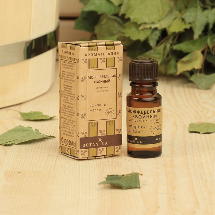 Эфирное масло "Можжевельник хвойный", 100% натуральное, 10 мл