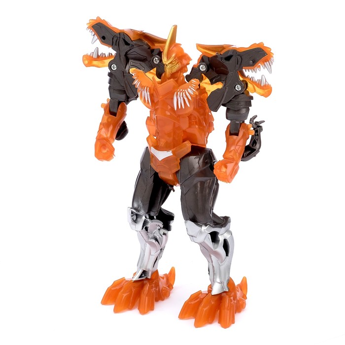 Робот-трансформер «Динобот», БОНУС — карточки робота