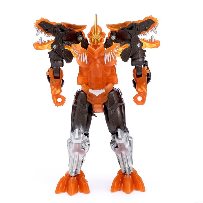 Робот-трансформер «Динобот», БОНУС — карточки робота