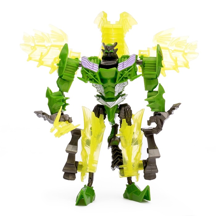 Робот-трансформер «Динобот», БОНУС — карточки робота