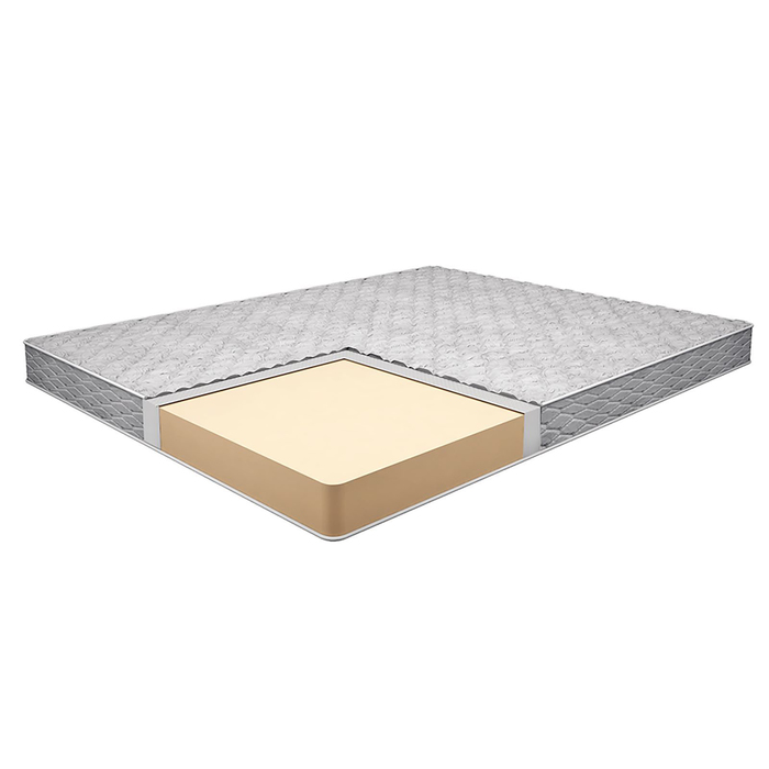 Матрас Flowers Беспружинный, размер 80х200 см, высота 13 см, жаккард