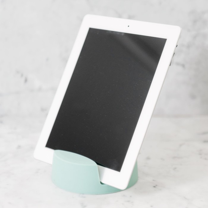 Подставка для ложки, половника, планшета Leo, мятного цвета, 12,5 х 4 см