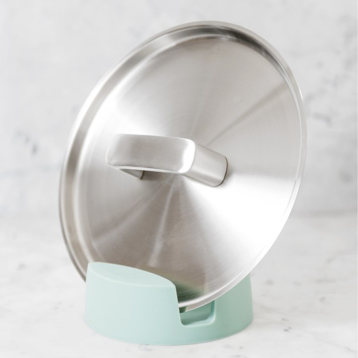 Подставка для ложки, половника, планшета Leo, мятного цвета, 12,5 х 4 см