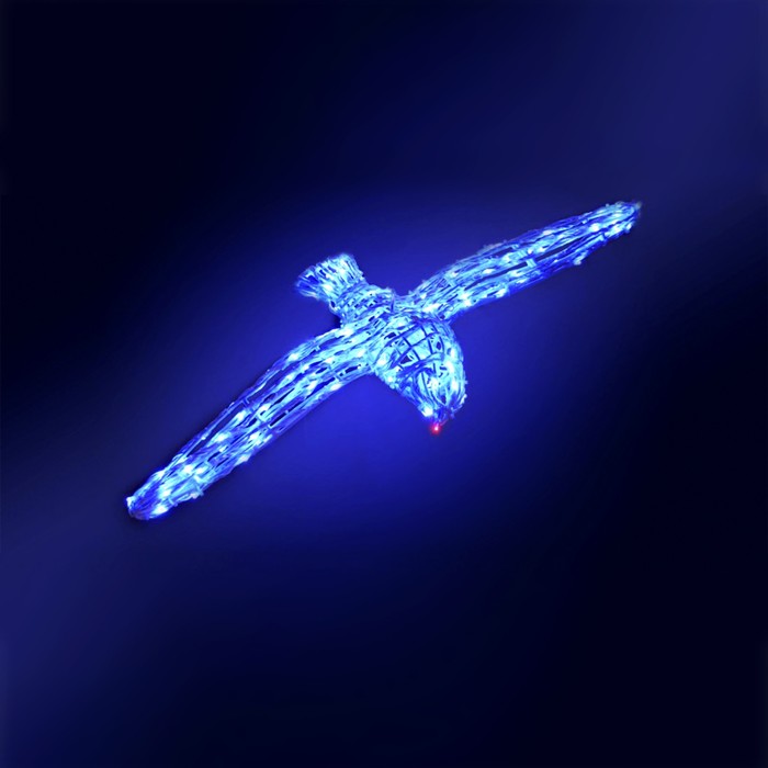 Светодиодная фигура "ГОЛУБЬ", объёмная, 1.5 х 0.22 х 0.76 м, статика, 80 Вт