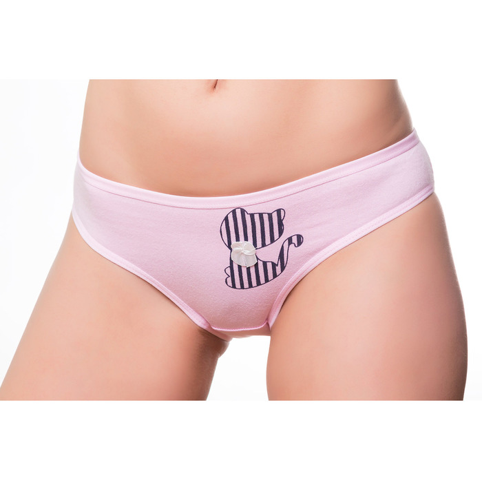 Трусы женские слипы si00309 цвет розовый, р-р 44 (S)
