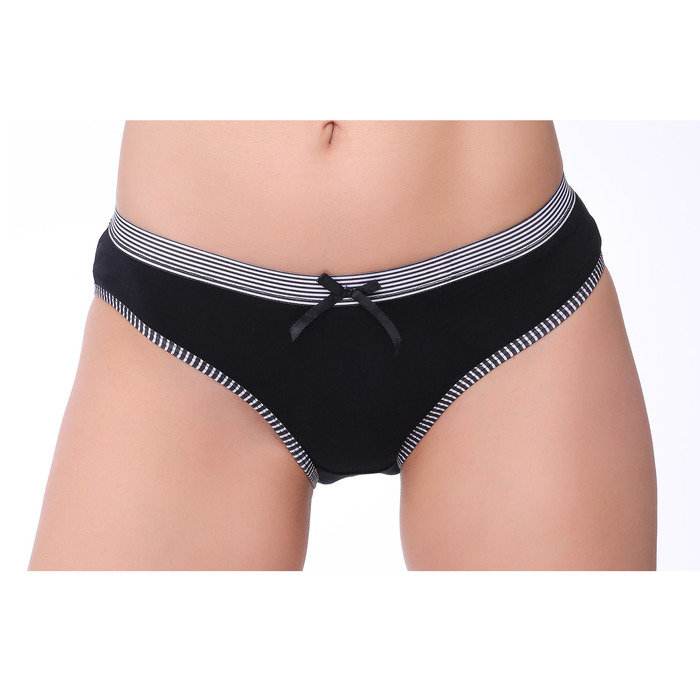 Трусы женские слипы si00291 цвет чёрный, р-р 48 (L)