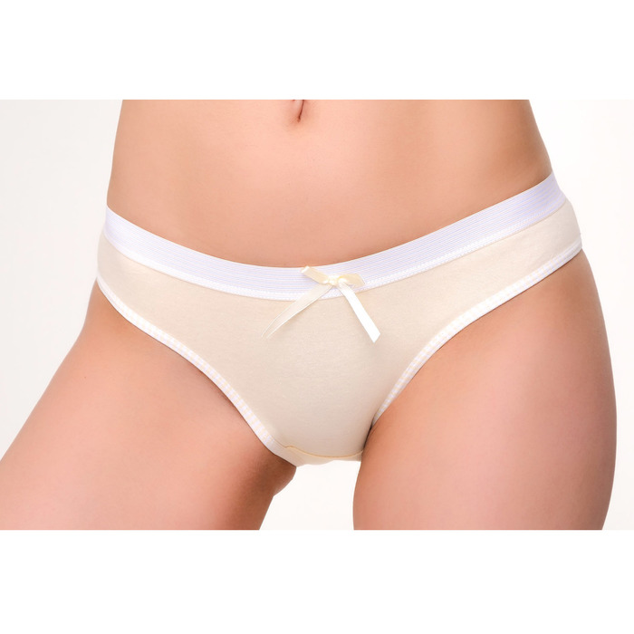 Трусы женские слипы si00330 цвет сливочный, р-р 46 (M)