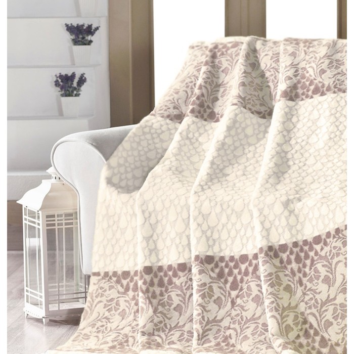 Плед хлопковый "Рандеву", размер 150х200 см Д-15