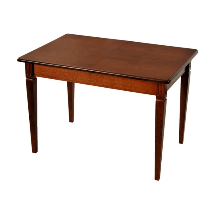 Стол "Барсук", 110 (155) х 75 х 75 см, цвет коньяк