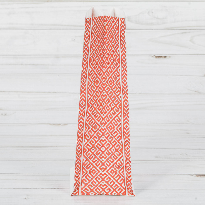 Пакет подарочный без ручек «С Праздником!», 12 х 19 х 7 см