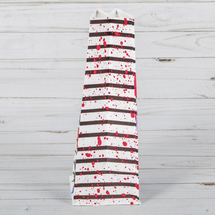 Пакет подарочный без ручек «Для тебя», 10 х 19,3 х 7 см