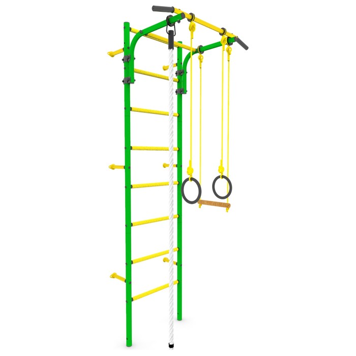 Детский спортивный комплекс "Атлет-1", ПВХ, цвет зелёный