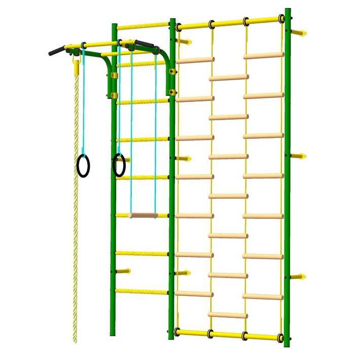 Детский спортивный комплекс "Атлет-С", ПВХ, цвет зелёный