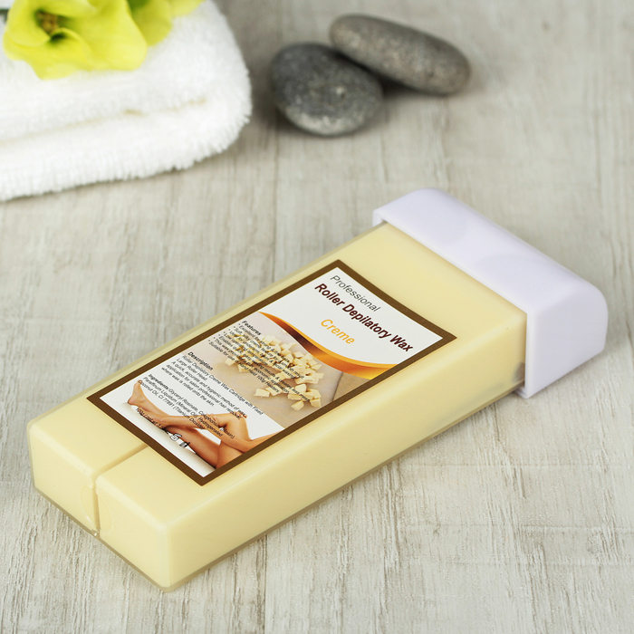 Воск для депиляции в картридже сливочный бежевый, 100 гр