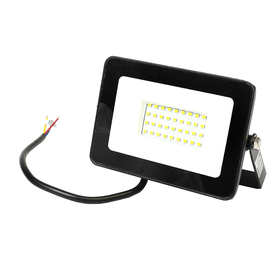 

Прожектор светодиодный Smartbuy FL SMD, 30 Вт, 6500 K, 2400 Лм, IP65, холодный белый
