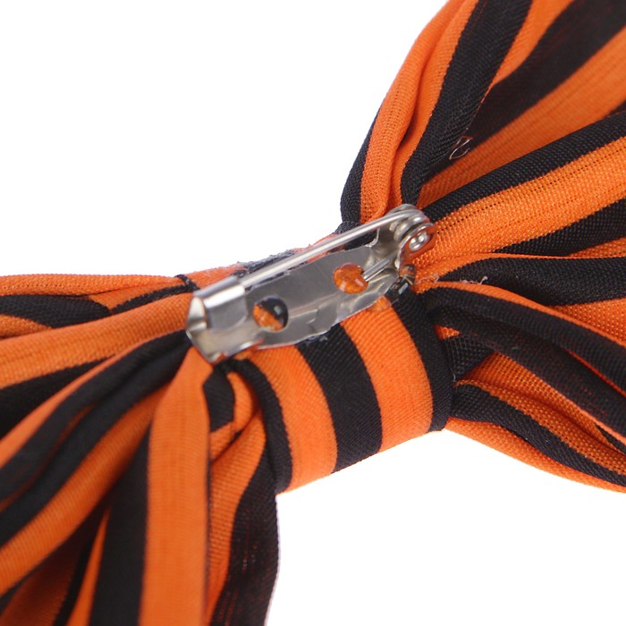 Георгиевская брошь- бант 5*2*11