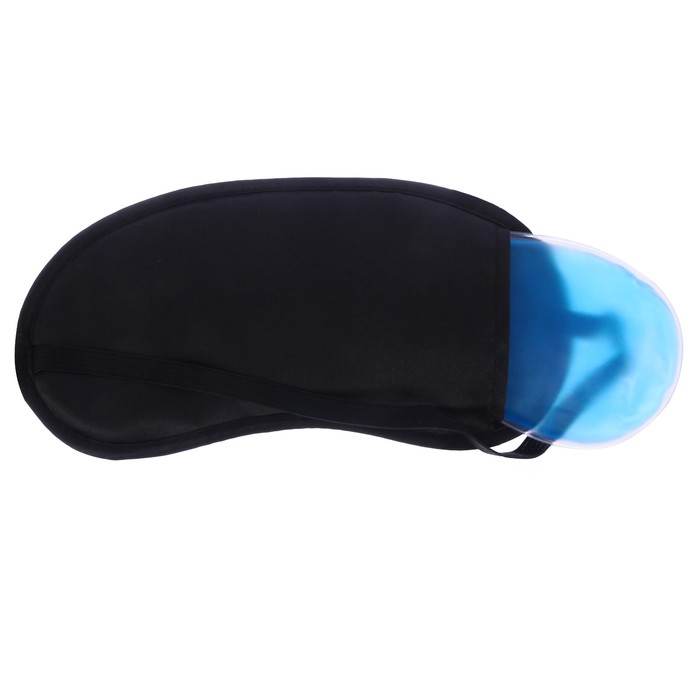 Маска для сна гелевая "Поел, можно и поспать"