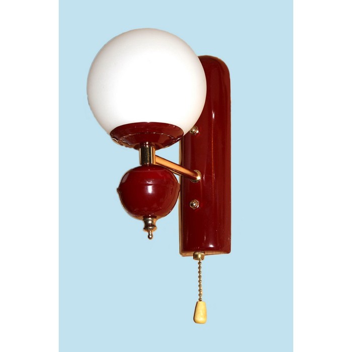 Бра 5586/1W - LS RED  (10) "Карина " 1x60W E14 коричневый 20x15x25 см