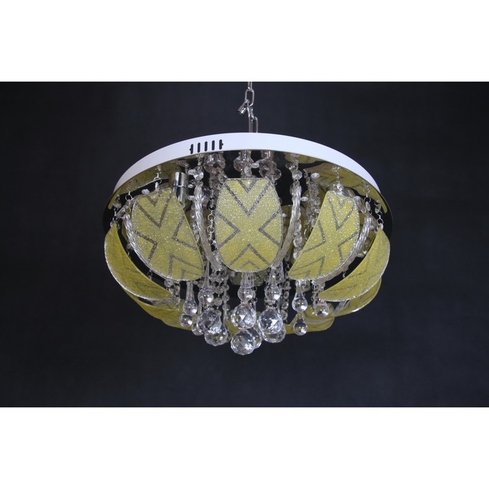 Люстра 1152/6 - MX   CR "Ксения" 6x60W E14 хром 50x50x35 см