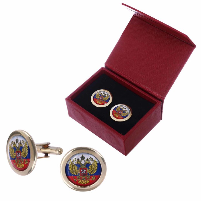 Запонки мужские "Герб"