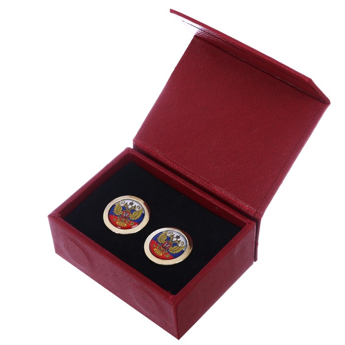 Запонки мужские "Герб"