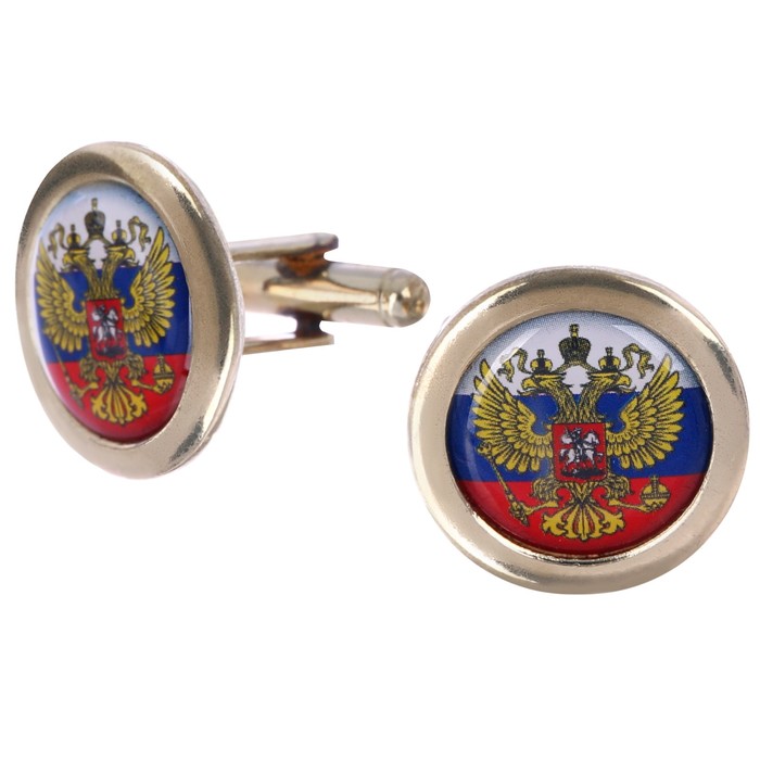 Запонки мужские "Герб"