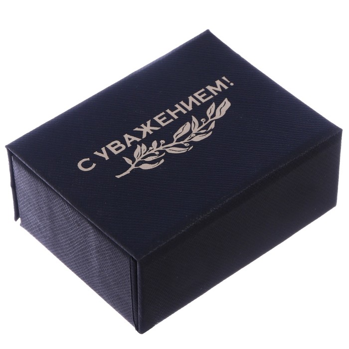 Запонки мужские "Медведь"