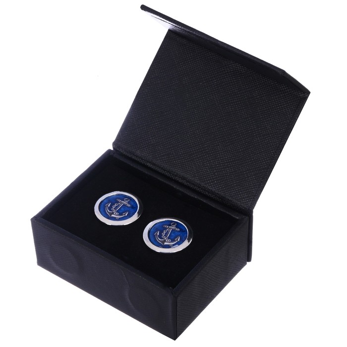 Запонки мужские "Якорь"