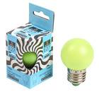 Лампа светодиодная декоративная Luazon Lighting, G45, 5 SMD2835, для белт-лайта, зеленый