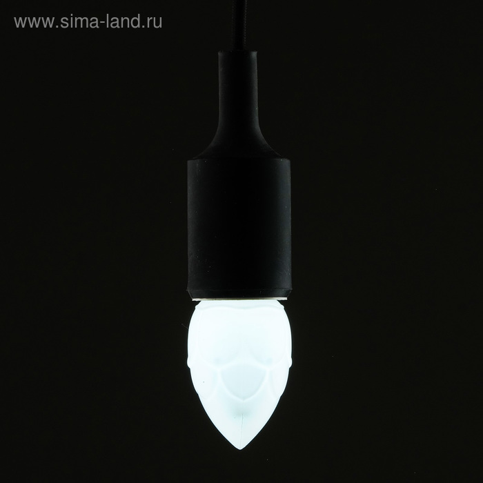 фото Лампа светодиодная декоративная luazon lighting "шишка", 5 smd2835, для белт-лайта, белый