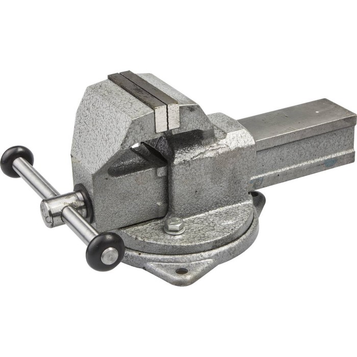 Тиски ЗУБР "ЭКСПЕРТ" 32604-100, слесарные, с поворотным основанием, 100мм