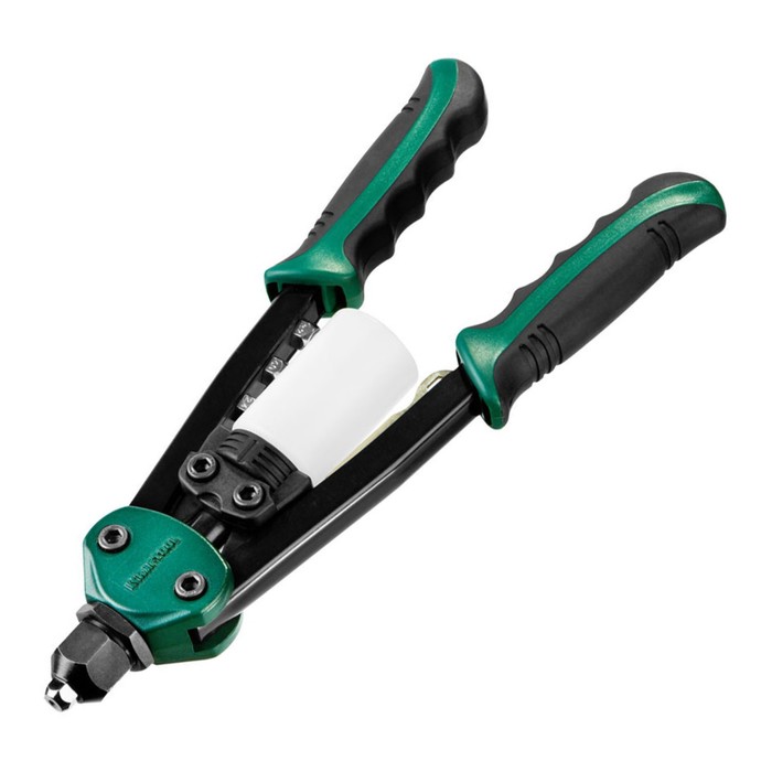 Заклепочник KRAFTOOL "MaxKraft-48" 31161, двуручный, силовой, для заклёпок d=2.4-4.8 мм