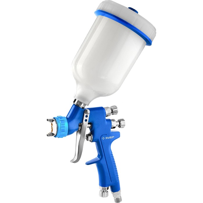 Краскопульт ЗУБР "ПРОФЕССИОНАЛ" "ПРО 300", пневматический, HVLP, c верхним бачком, 1.4мм