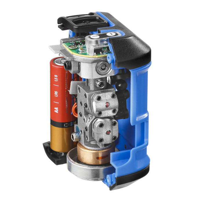 Нивелир лазерный «ЗУБР Профессионал 34902», линейный, двухлучевой, 15 м, точность ± 0,3 мм