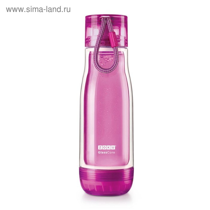 Бутылка Zoku, фиолетовая, 475 мл