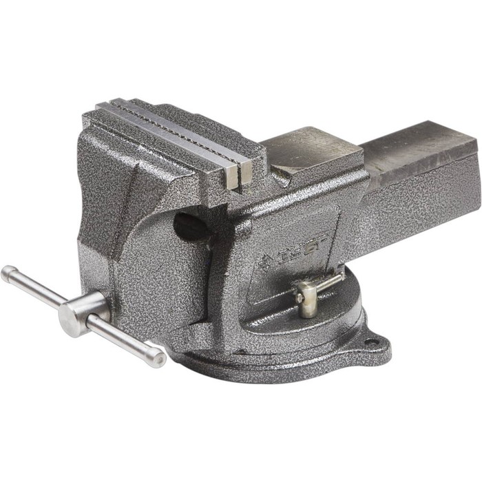 Тиски ЗУБР "ЭКСПЕРТ" 32703-200, индустриальные, поворотные, 200 мм