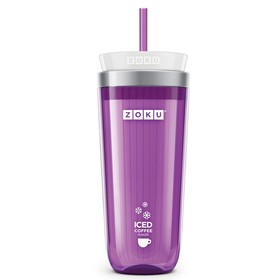 

Стакан для охлаждения напитков Iced Coffee Maker, фиолетовый