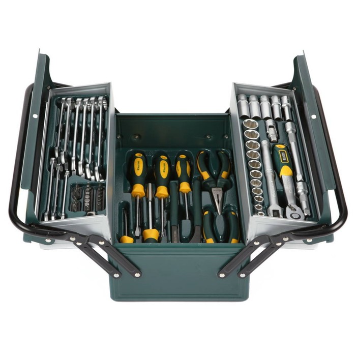 Набор инструмента KRAFTOOL "INDUSTRIE" 27978-H59, слесарно-монтажный, 59 предметов