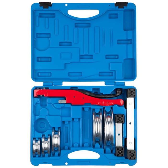 Трубогиб ЗУБР "ЭКСПЕРТ" 23521-H6, рычажный, кейс, 3/8",1/2",5/8",3/4",7/8"