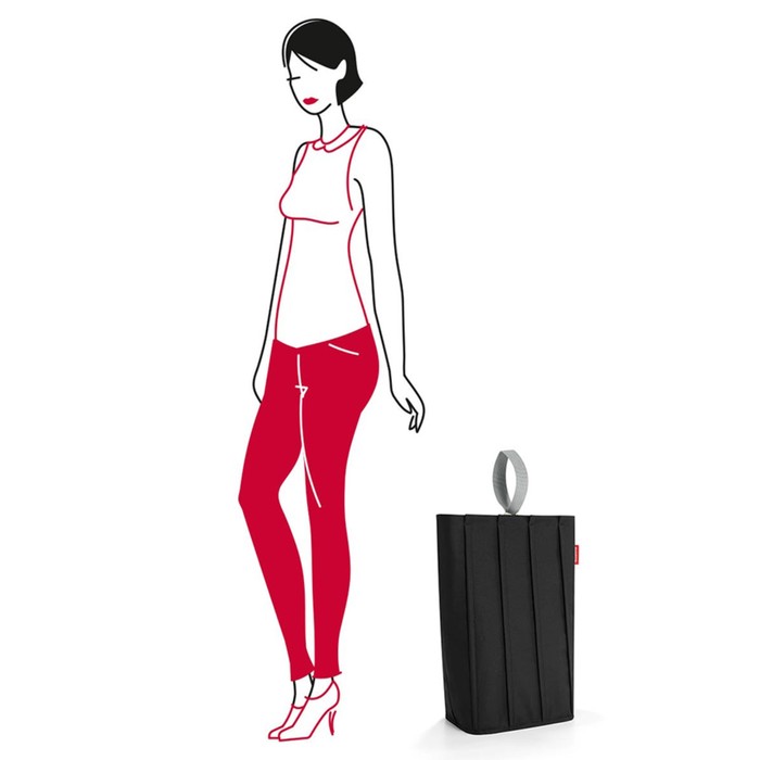 Корзина для белья Laundrybag m black