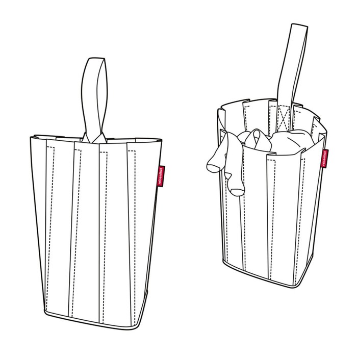 Корзина для белья Laundrybag m black